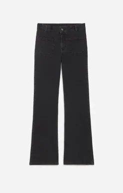 Vanessa Bruno Denim^Jean Flare Dompay En Coton Mélangé