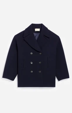 Vanessa Bruno Manteaux & Vestes^Manteau Berlin En Laine & Coton
