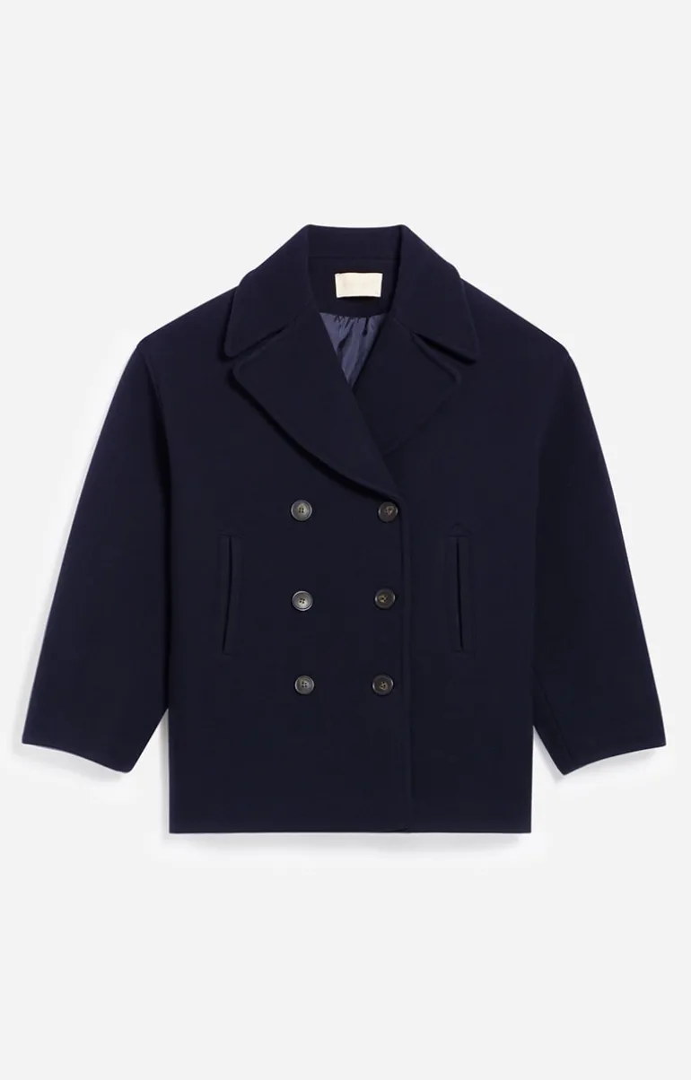 Vanessa Bruno Manteaux & Vestes^Manteau Berlin En Laine & Coton