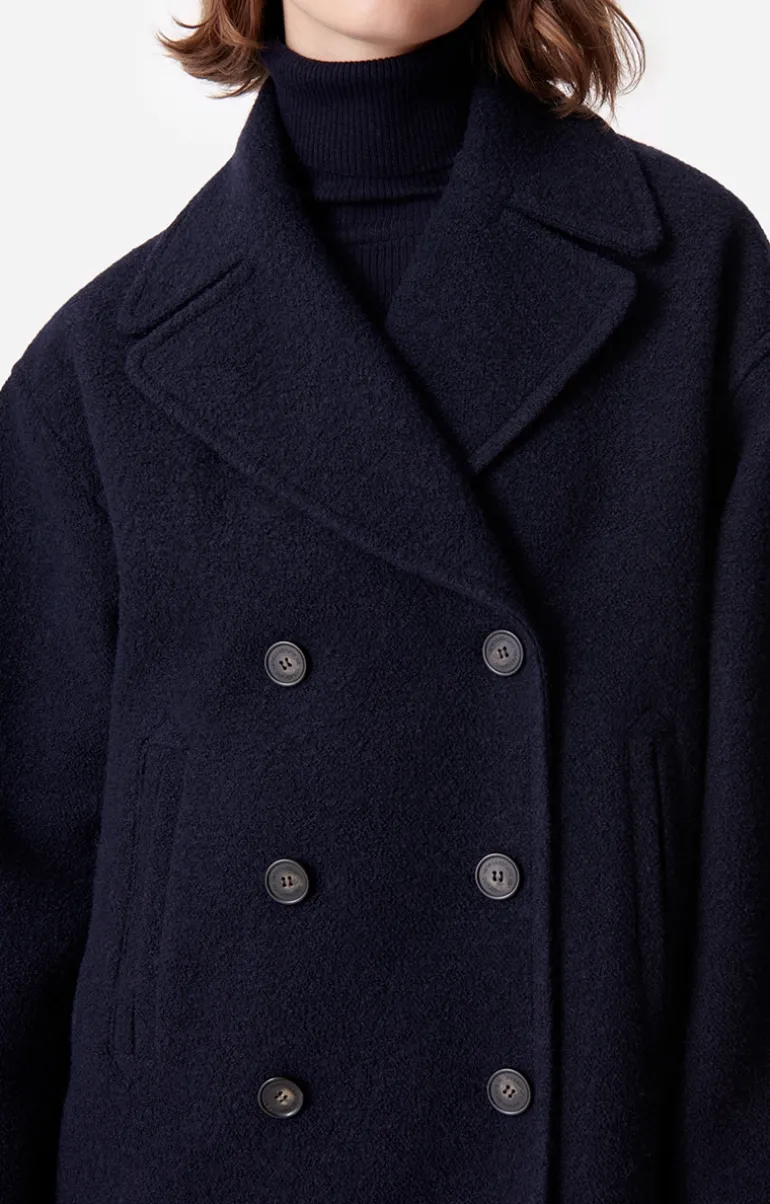 Vanessa Bruno Manteaux & Vestes^Manteau Berlin En Laine & Coton