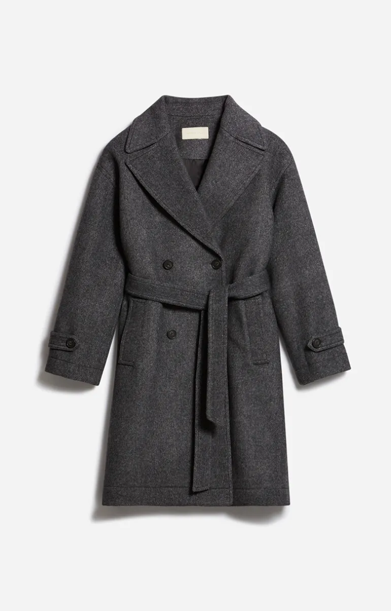 Vanessa Bruno Manteaux & Vestes^Manteau Cecil En Laine Mélangée