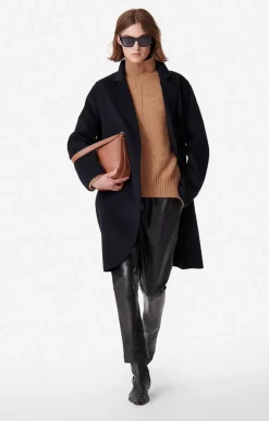 Vanessa Bruno Manteaux & Vestes^Manteau Devda En Laine Mélangée