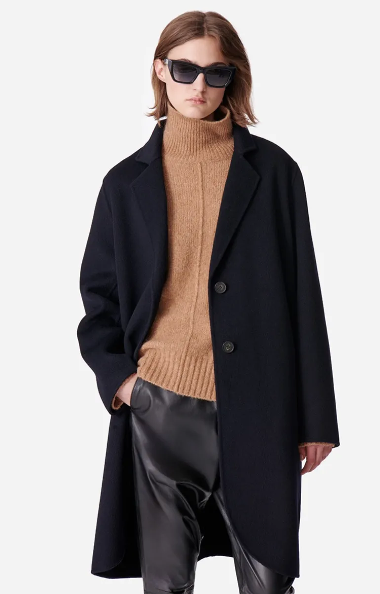 Vanessa Bruno Manteaux & Vestes^Manteau Devda En Laine Mélangée