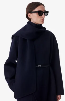 Vanessa Bruno Manteaux & Vestes^Manteau Valeran En Laine Mélangée
