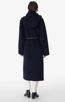 Vanessa Bruno Manteaux & Vestes^Manteau Valeran En Laine Mélangée