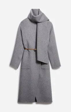 Vanessa Bruno Manteaux & Vestes^Manteau Valeran En Laine Mélangée