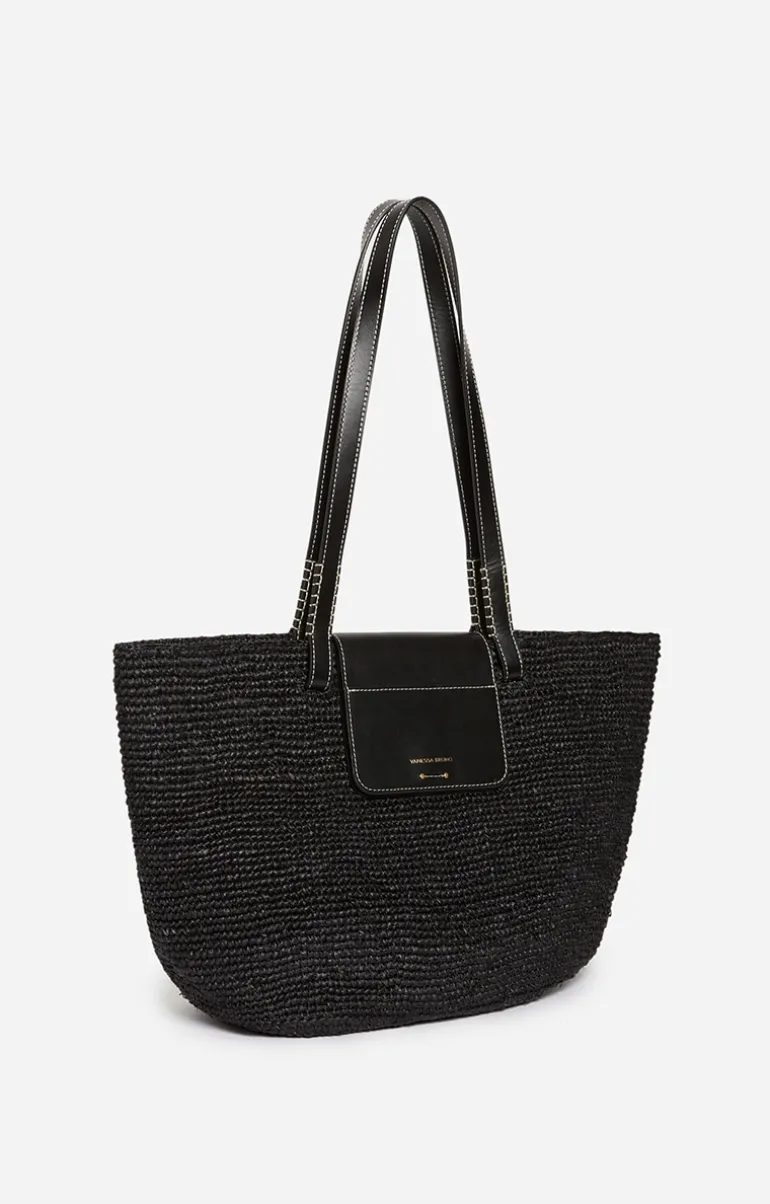 Vanessa Bruno Sacs Porté Épaule|Paniers^Panier En Raphia Made In Madagascar