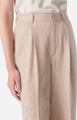 Vanessa Bruno Pantalons^Pantalon Cyrano En Coton Et Lin