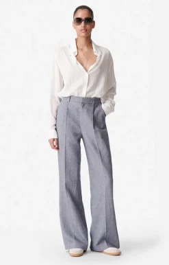 Vanessa Bruno Pantalons^Pantalon Cyrano En Coton Et Lin