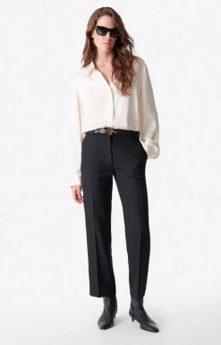 Vanessa Bruno Pantalons^Pantalon Dandy En Viscose Mélangée