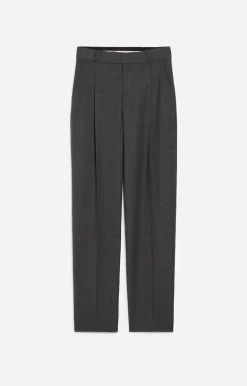 Vanessa Bruno Pantalons^Pantalon Dude En Laine Mélangée