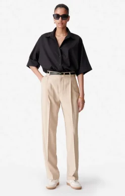 Vanessa Bruno Pantalons^Pantalon Dude En Viscose Mélangée