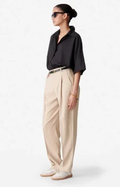 Vanessa Bruno Pantalons^Pantalon Dude En Viscose Mélangée