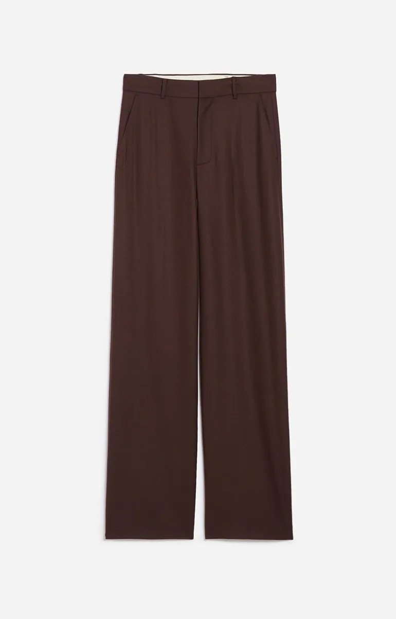 Vanessa Bruno Pantalons^Pantalon Dulce En Laine Mélangée