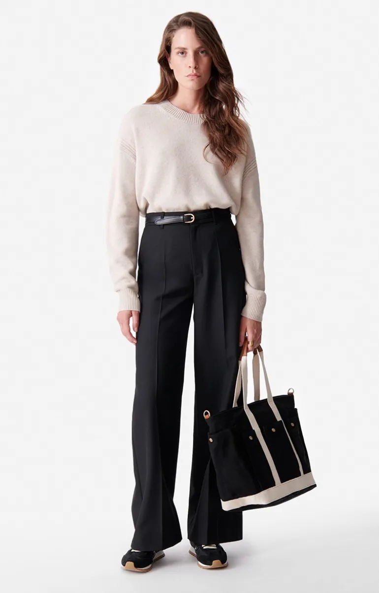 Vanessa Bruno Pantalons^Pantalon Dulce En Viscose Mélangée