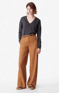 Vanessa Bruno Pantalons^Pantalon Dulce En Viscose Mélangée