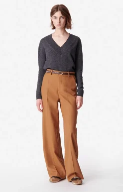 Vanessa Bruno Pantalons^Pantalon Dulce En Viscose Mélangée