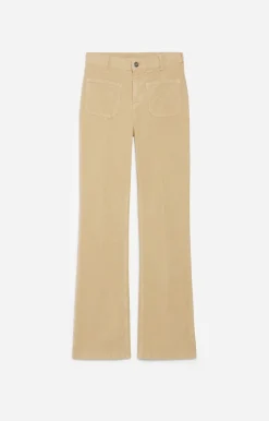 Vanessa Bruno Pantalons^Pantalon Flare Dompay En Coton Mélangé