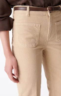 Vanessa Bruno Pantalons^Pantalon Flare Dompay En Coton Mélangé