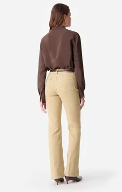 Vanessa Bruno Pantalons^Pantalon Flare Dompay En Coton Mélangé