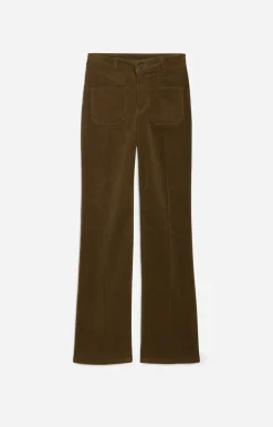 Vanessa Bruno Pantalons^Pantalon Flare Dompay En Velours Cu00f4telé