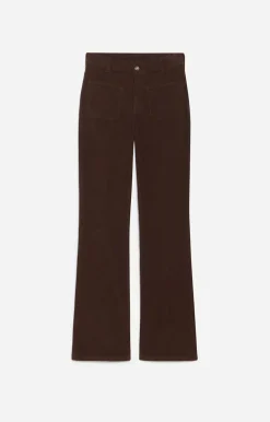 Vanessa Bruno Pantalons^Pantalon Flare Dompay En Coton Mélangé