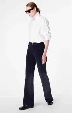 Vanessa Bruno Pantalons^Pantalon Flare Dompay En Velours Cu00f4telé
