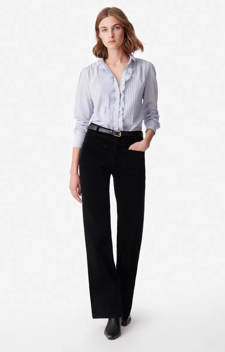 Vanessa Bruno Pantalons^Pantalon Flare Dompay En Velours Cu00f4telé
