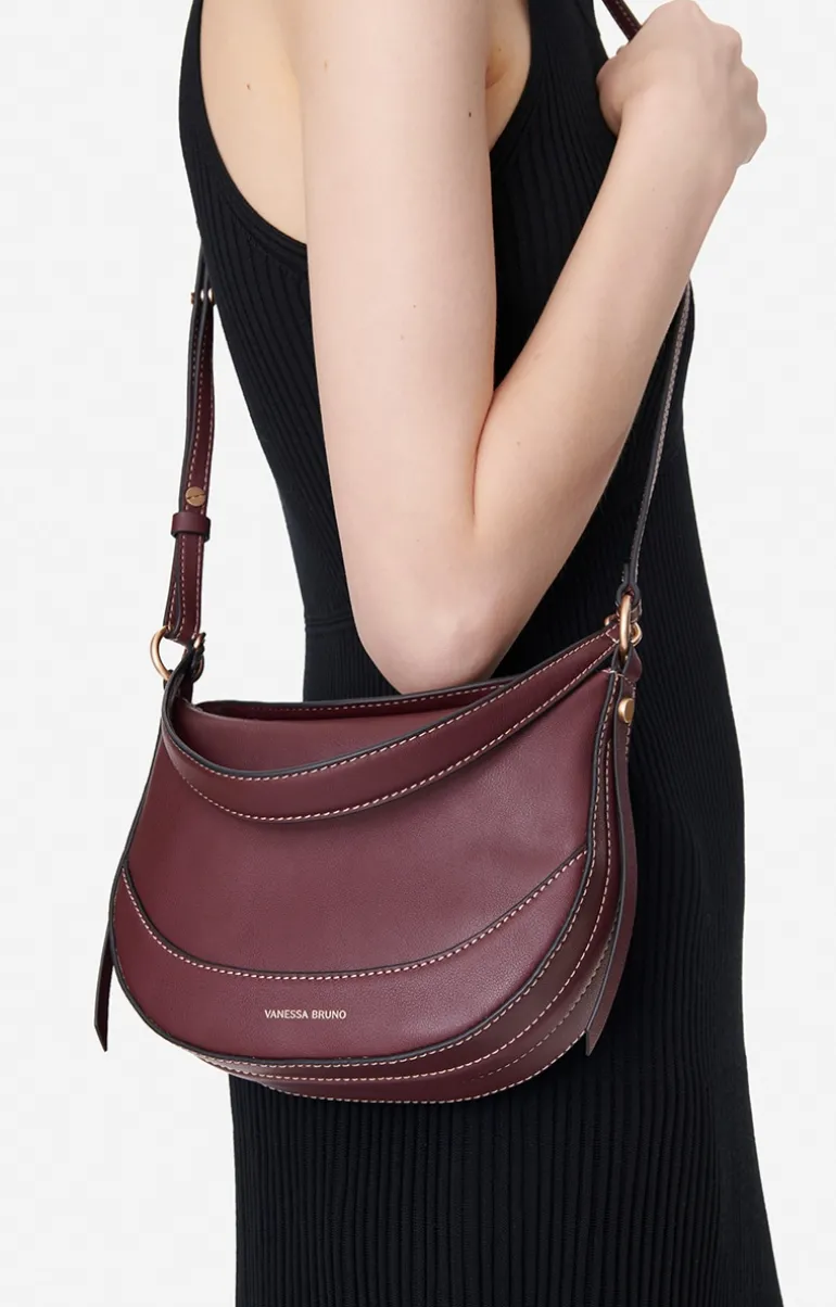 Vanessa Bruno Sacs Porté Épaule^Petit Sac Daily En Cuir En Cuir Lisse