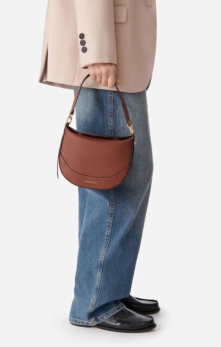 Vanessa Bruno Sacs Porté Épaule^Petit Sac Daily En Cuir En Cuir Lisse