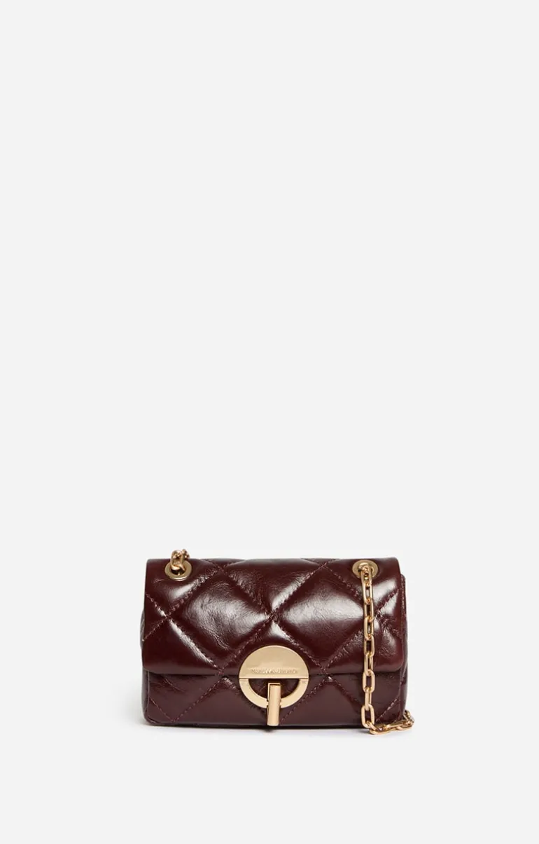 Vanessa Bruno Sacs à Bandoulière^Petit Sac Moon En Cuir 100% Cuir de Vachette