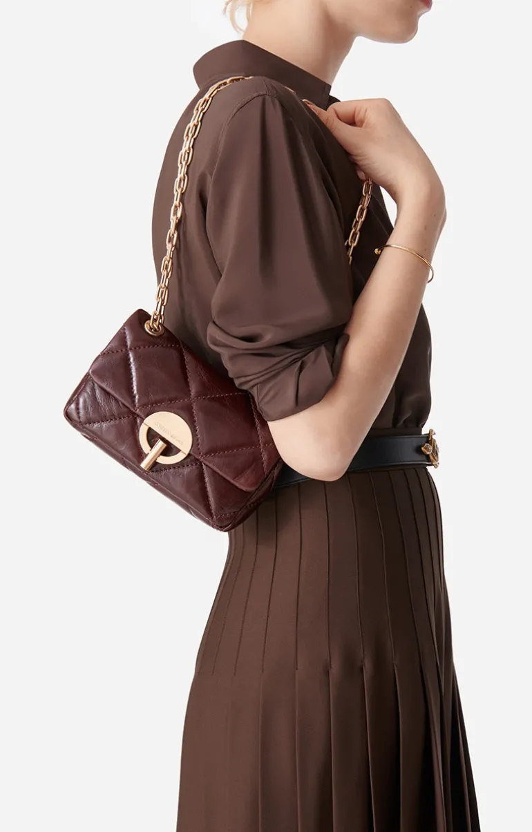 Vanessa Bruno Sacs à Bandoulière^Petit Sac Moon En Cuir 100% Cuir de Vachette