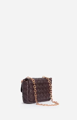 Vanessa Bruno Sacs à Bandoulière^Petit Sac Moon En Cuir Tressé Cuir D'agneau Tressé