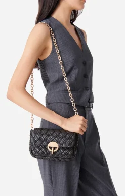Vanessa Bruno Sacs à Bandoulière^Petit Sac Moon En Cuir Tressé Cuir D'agneau Tressé