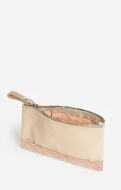 Vanessa Bruno Trousses & Pochettes^Petite Pochette Zippée En Toile & Sequins