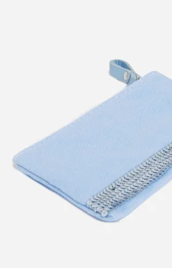 Vanessa Bruno Trousses & Pochettes^Petite Pochette Zippée En Lin & Sequins