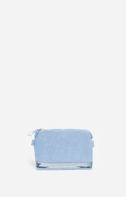 Vanessa Bruno Trousses & Pochettes^Petite Trousse Zipée En Lin & Sequins