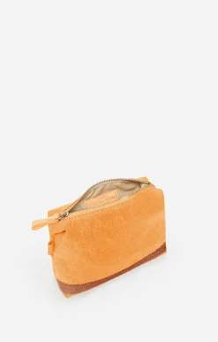 Vanessa Bruno Trousses & Pochettes^Petite Trousse Zipée En Lin & Sequins