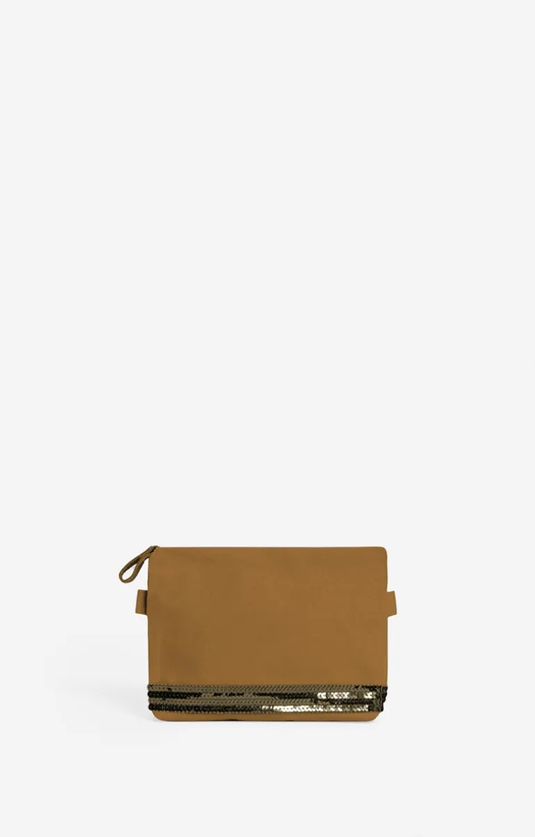Vanessa Bruno Trousses & Pochettes^Petite Trousse Zippée En Toile & Sequins