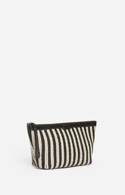 Vanessa Bruno Petite Maroquinerie^Pochette Cuir Tressée En 100% Cuir D'Agneau