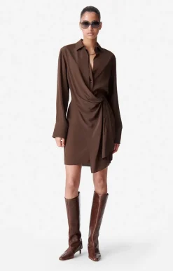 Vanessa Bruno Robes & Combinaisons^Robe Demi En Soie Mélangée