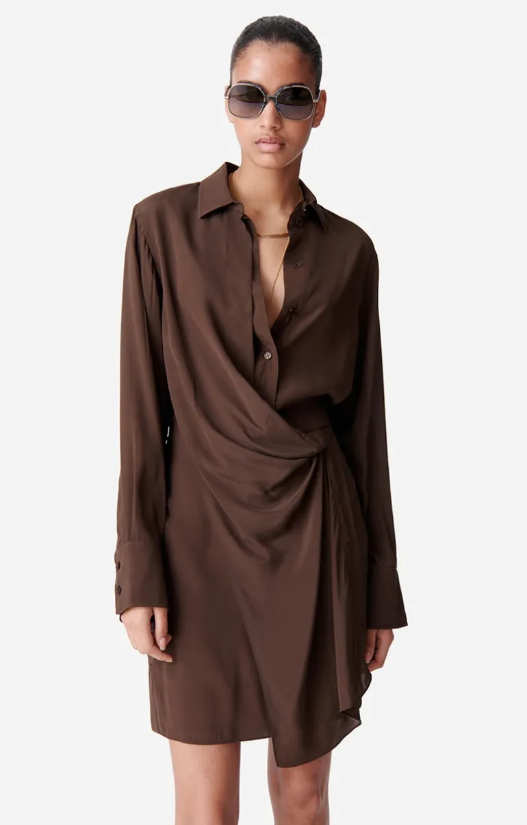Vanessa Bruno Robes & Combinaisons^Robe Demi En Soie Mélangée