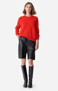 Vanessa Bruno Jupes & Shorts^Short Damon En Cuir de Mouton