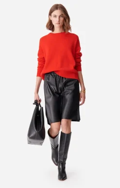 Vanessa Bruno Jupes & Shorts^Short Damon En Cuir de Mouton
