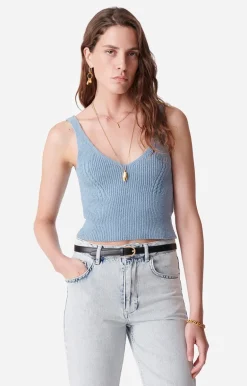 Vanessa Bruno Chemises & Tops^Top Brasilia En Coton Mélangé