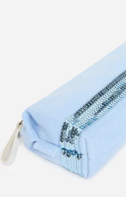 Vanessa Bruno Trousses & Pochettes^Trousse Ecolier En Lin & Sequins