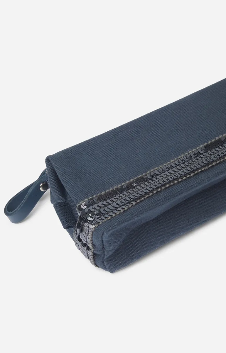 Vanessa Bruno Trousses & Pochettes^Trousse Ecolier En Toile & Sequins
