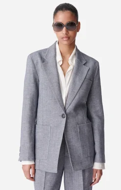 Vanessa Bruno Manteaux & Vestes^Veste Caline En Coton Et Lin