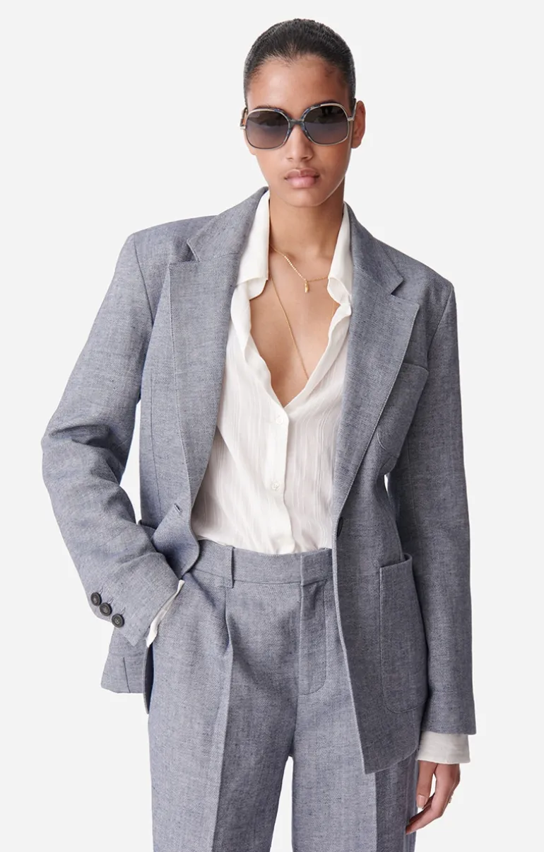 Vanessa Bruno Manteaux & Vestes^Veste Caline En Coton Et Lin