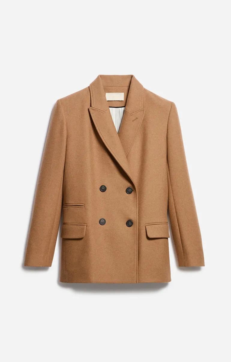 Vanessa Bruno Manteaux & Vestes^Veste Damarys En Laine Mélangée